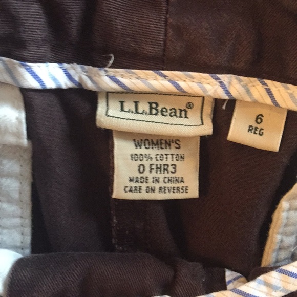 L.L. Bean wide leg chinos - Picture 2 of 7